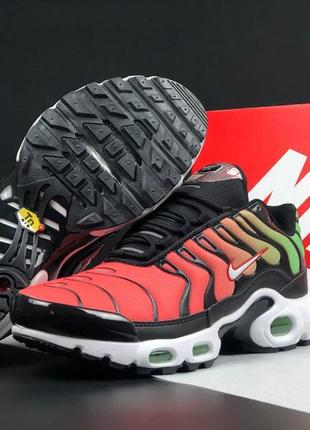 Чоловічі шкіряні, стильні кросівки nike air max plus tn. від 41 до 46 рр. 12081 дш