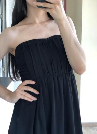 Очаровательное черное платье4 фото