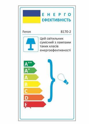 Вбудований світильник feron 8170-2 срібло-срібло3 фото