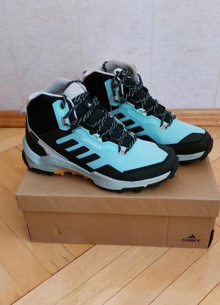 Високі спортивні, туристичні черевики (ботики, кросівки) модель adidas terrex ax4 mid gore-tex hikin
