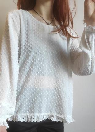 Легка напівпрозора блуза від ichi4 фото