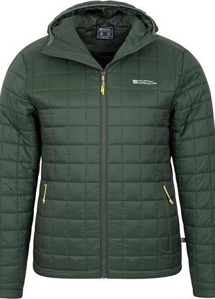 Мужская легкая куртка mountain warehouse piston primaloft - водонепроницаемая куртка