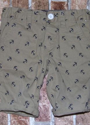 Шорти чиносы хлопчикові 2 - 3 роки