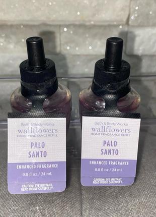 Ароматизатор освежитель для дома bath and body works wallflowers refill palo santo