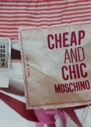 Cheap & chic by moschino жіночі штани джинси капрі3 фото