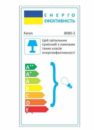 Вбудований світильник feron 8080-2 з led підсвічуванням4 фото