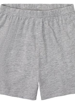 Пижамные шорты хлопковые трикотажные для мальчика disney minions 406157 098-104 см (2-4 years) серый
