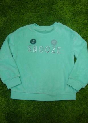 Красива м'ятна меховушка george 6/7 років