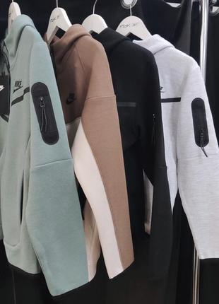 Подростковый, десткий спортивный костюм nike tech fleece трикотаж6 фото