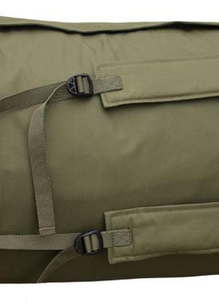 Баул армейский 120 литров для вещей. сумка военная рюкзак для солдат зсу хаки3 фото