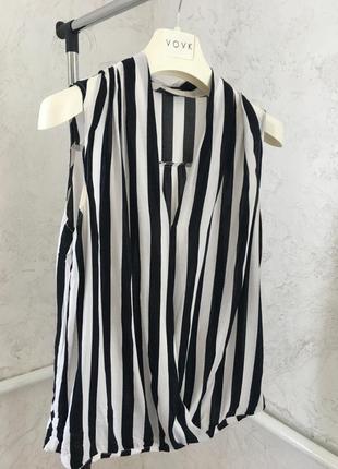 Майка/блузка/блуза/літо/літо/black and white/stripes