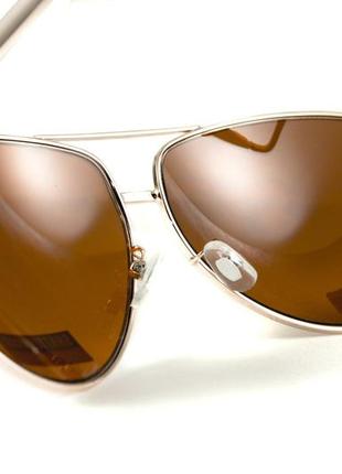 Очки защитные открытые global vision aviator-4 (drive mirror) коричневые3 фото