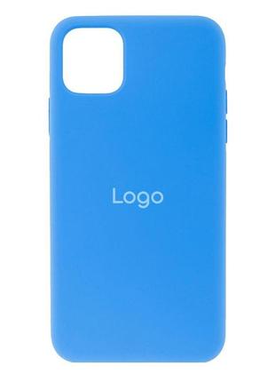 Чехол silicone case full size (aa) для iphone 11 pro max цвет 70.deep navy5 фото