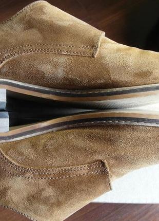 Туфлі-монки next double buckle suede monk shoes2 фото