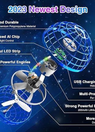 Летающий шар-шар, летающий шар с ручным управлением, мяч для снятия стресса, классная игрушка
