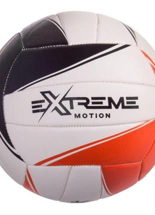 Мяч волейбольный vp2112 extreme motion №5,pu softy,300 грамм, машинная сшивка, камера pu пакистан