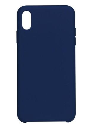 Чохол для iphone xs max soft case колір 16 blue9 фото