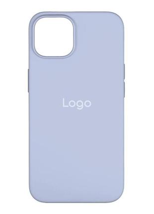 Чехол silicone case with magsafe для iphone 14 pro цвет 11.iris10 фото