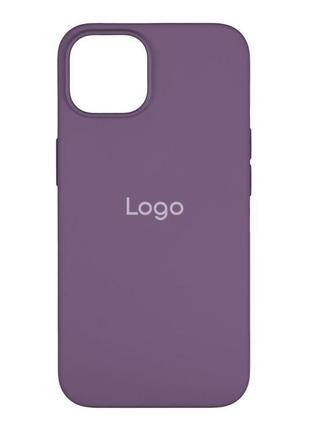 Чехол silicone case with magsafe для iphone 14 pro цвет 11.iris1 фото