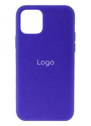 Чохол silicone case full size (aa) для iphone 11 pro колір 34.purple