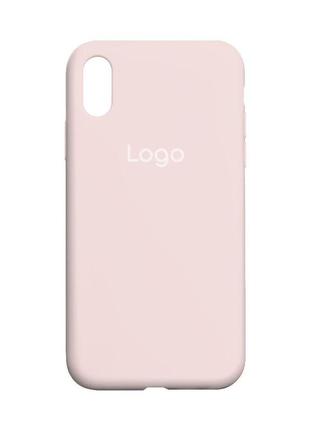 Чохол для iphone xr silicone case full size aa  колір 37 rose red8 фото
