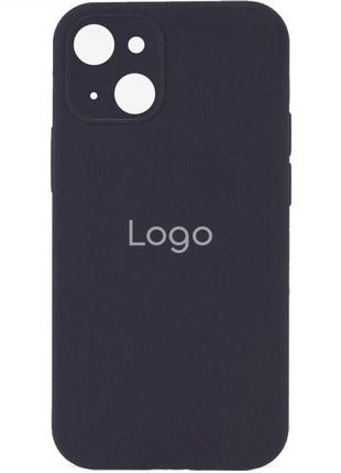 Чохол для iphone 15 plus silicone case full size with frame колір 15 dark grey