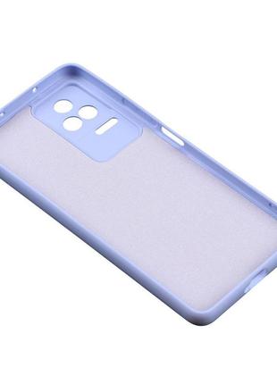 Чехол для xiaomi poco f4 4g для xiaomi poco f4 5g full case tpu plus silicone touch no logo цвет 20 blue8 фото