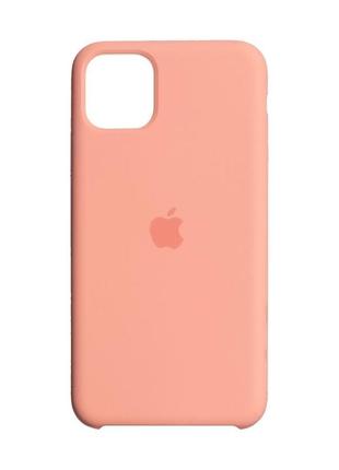 Чохол original для iphone 11 pro max колір 27, peach1 фото