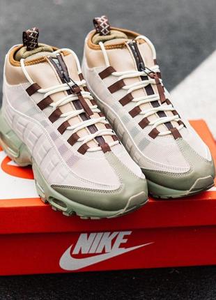 Мужские кроссовки nike air max 95 sneakerboot olive