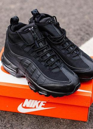 Мужские кроссовки nike air max 95 sneakerboot black