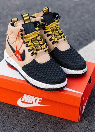 Чоловічі кросівки nike lunar force duckboot brown