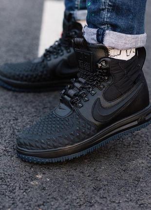 Женские кроссовки nike lunar force duckboot black