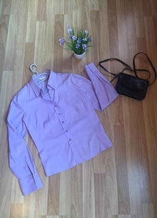 Рубашка, блузка лавандового цвета