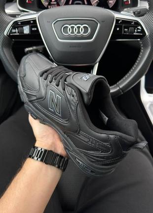 New balance 530 m all black - кроссовки мужские черные2 фото