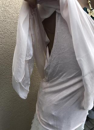 Шовкова блуза реглан,туніка,етно стиль бохо,італія4 фото