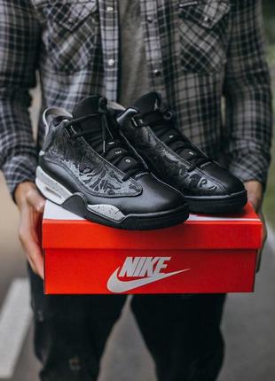 Мужские кроссовки air jordan dub zero “oreo”