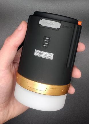 Кемпінговий ліхтар  4800 mah з функцією  power bank  (можна заряджати телефон) з пультом код/артикул 183