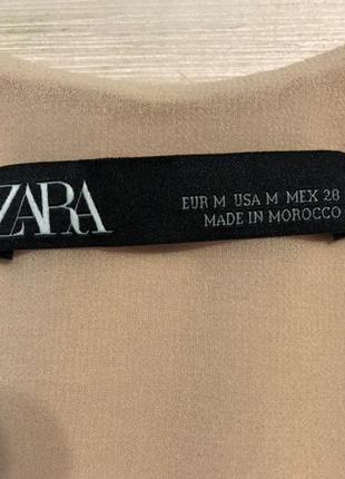 Майка/туника/блуза, zara, размер m7 фото