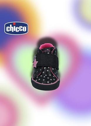 Весняні черевики для дівчинки chicco 4