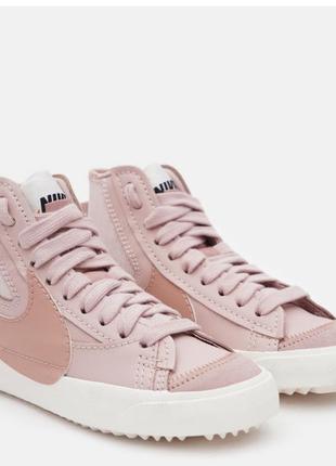 Кеди nike blazer mid jumbo 77 рожеві