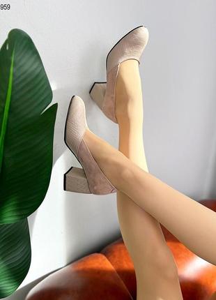 Стильні жіночі туфлі із натуральної шкіри нова колекція 20242 фото