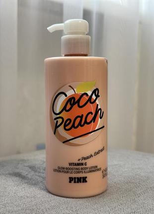 Парфюмированный лосьон coco peach victoria's secret pink 414 мл1 фото