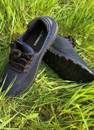 Легкие летние кроссовки 43 размер, кроссовки с тканевым верхом, bx-589 летние кроссовки8 фото