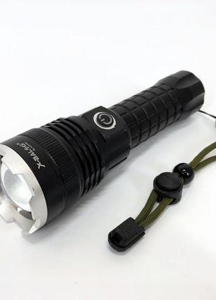 Якісний ліхтарик x-balog bl-a72-p50, ліхтарик світлодіодний ручний bm-634 акумуляторний портативний2 фото