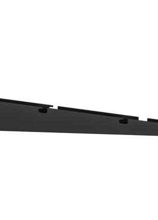 Кронштейн переходной 306/406 (левый) черный тм "kolchuga" (консольная система хранения, черный)