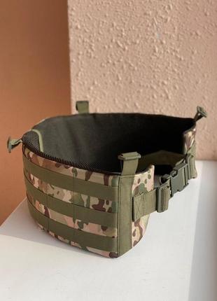 Пояс рпс тактический с molle, разгрузка для всу мультикам