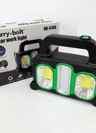 Ліхтарі для кемпінгу camping hb-6168-led+2cob, ліхтарик акумуляторний | kr-871 кемпінговий світильник