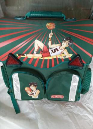 Школьный каркасный рюкзак herlitz для мальчика