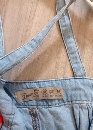 Сарафан джинсовый 5