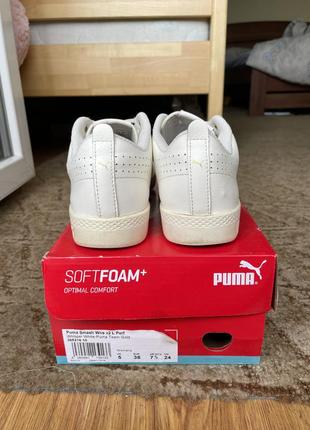 Кеди puma smash wns v2 l perf4 фото